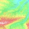 Топографическая карта Надежненское сельское поселение, высота, рельеф