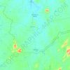 Топографическая карта Ipueira, высота, рельеф