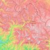 Топографическая карта Bhatwari, высота, рельеф