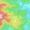 Топографическая карта Colognac, высота, рельеф