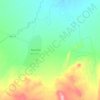Топографическая карта Сумон Арыскан, высота, рельеф