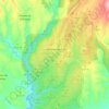 Топографическая карта Hiendelaencina, высота, рельеф