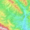 Топографическая карта Кривополье, высота, рельеф
