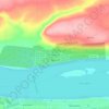 Топографическая карта Гремучий, высота, рельеф