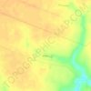 Топографическая карта Бокино, высота, рельеф