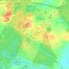 Топографическая карта Новинка, высота, рельеф