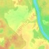 Топографическая карта Дягилево, высота, рельеф