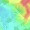 Топографическая карта Ростевичи, высота, рельеф
