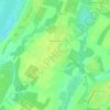 Топографическая карта Неронов Бор, высота, рельеф