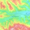Топографическая карта Клуж-Напока, высота, рельеф