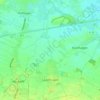 Топографическая карта Lauenhagen, высота, рельеф