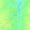 Топографическая карта Хворостянка, высота, рельеф