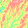 Топографическая карта Planalto, высота, рельеф