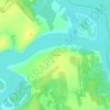 Топографическая карта Попсуево, высота, рельеф