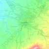 Топографическая карта Шымкент, высота, рельеф