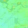 Топографическая карта Фёдоровское сельское поселение, высота, рельеф