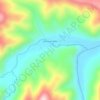 Топографическая карта Большая Речка, высота, рельеф