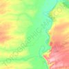 Топографическая карта Сучковский сельсовет, высота, рельеф