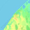 Топографическая карта Utqiagvik, высота, рельеф