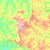 Топографическая карта Monte Alto, высота, рельеф