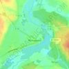 Топографическая карта Володарка, высота, рельеф