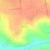 Топографическая карта Богдановка, высота, рельеф