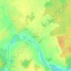 Топографическая карта Галыновка, высота, рельеф