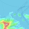 Топографическая карта 平羅島, высота, рельеф