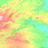 Топографическая карта Sortino, высота, рельеф