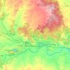 Топографическая карта Bermo, высота, рельеф
