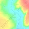 Топографическая карта Калугино, высота, рельеф
