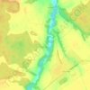 Топографическая карта Лысогорка, высота, рельеф