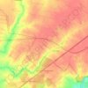 Топографическая карта Большой Самовец, высота, рельеф