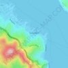 Топографическая карта Sausalito, высота, рельеф