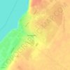 Топографическая карта Приволжье, высота, рельеф