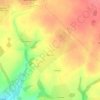 Топографическая карта Бурнейки, высота, рельеф