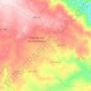 Топографическая карта Sanfins, высота, рельеф