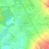 Топографическая карта Столбище, высота, рельеф