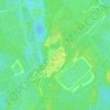 Топографическая карта Бурино, высота, рельеф