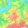 Топографическая карта Heidhausen, высота, рельеф
