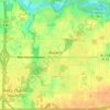 Топографическая карта Waverly, высота, рельеф