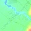 Топографическая карта Теплое, высота, рельеф