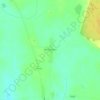 Топографическая карта Первомайский, высота, рельеф