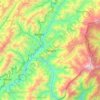 Топографическая карта Kiphire, высота, рельеф