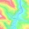 Топографическая карта Агвали, высота, рельеф