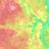 Топографическая карта Каменка, высота, рельеф