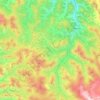 Топографическая карта Дъектиекское сельское поселение, высота, рельеф