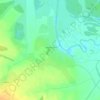 Топографическая карта Делятичи, высота, рельеф