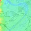 Топографическая карта Emu Plains, высота, рельеф