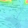 Топографическая карта 金陵街道, высота, рельеф